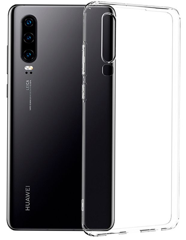 Tagakaaned Evelatus Huawei P30 Clear Silicone Case 1.5mm TPU Transparent