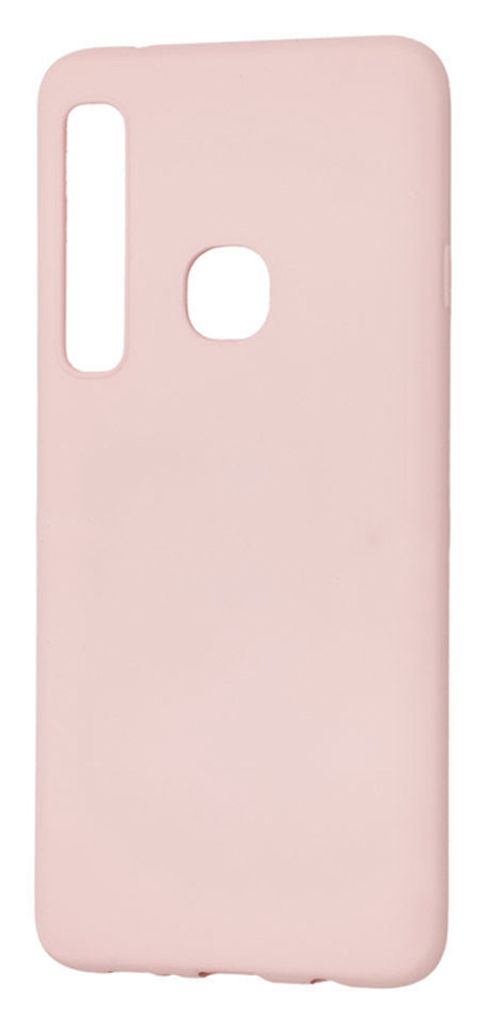 Back panel cover Evelatus Samsung Galaxy A9 2018 Nano Silicone Case Soft Touch TPU Pink Sand
