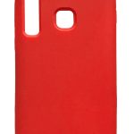 Back panel cover Evelatus Samsung Galaxy A9 2018 Nano Silicone Case Soft Touch TPU Red