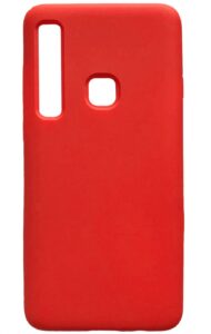 Back panel cover Evelatus Samsung Galaxy A9 2018 Nano Silicone Case Soft Touch TPU Red