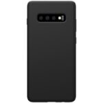 Back panel cover Evelatus Samsung Galaxy S10 Nano Silicone Case Soft Touch TPU Black