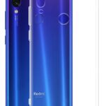 Nugarėlės dėklai Evelatus Xiaomi Redmi Note 7 Clear Silicone Case 1.5mm TPU Transparent