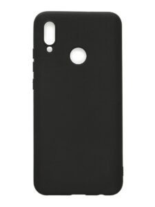 Aizmugurējais vāciņš Evelatus Huawei Y7 2019 Nano Silicone Case Soft Touch TPU Black