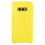 Tagakaaned Samsung  Galaxy S10e Leather Cover EF-VG970LYEGWW Yellow