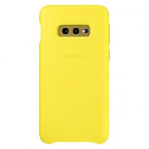 Tagakaaned Samsung  Galaxy S10e Leather Cover EF-VG970LYEGWW Yellow