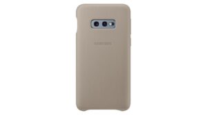 Aizmugurējais vāciņš Samsung  Galaxy S10e Leather Cover EF-VG970LJEGWW Gray