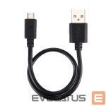 Kaabel Evelatus Universal Charging cable Micro USB 30CM Blister Black