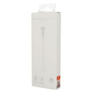 Adapteris Huawei  CM20 (mini-jack 3,5 mm / USB type-C) White