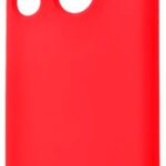 Back panel cover Evelatus Huawei P30 lite Premium Soft Touch Silicone Case Red