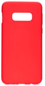 Aizmugurējais vāciņš Evelatus Samsung Galaxy S10e Premium Soft Touch Silicone Case Red