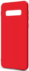 Aizmugurējais vāciņš Evelatus Samsung Galaxy 10 Plus Premium Soft Touch Silicone Case Red