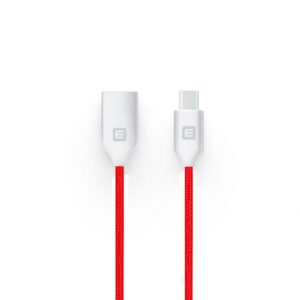 Кабель Evelatus - MicroUSB cable EDC04 Red