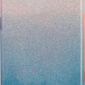 Tagakaaned iLike Huawei Y6 2018 Gradient Glitter 3in1 case Blue
