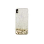 Tagakaaned iLike Apple iPhone X / iPhone XS Liquid Diamond TPU case Gold