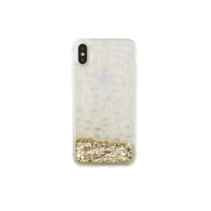 Nugarėlės dėklai iLike Apple iPhone X / iPhone XS Liquid Diamond TPU case Gold