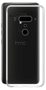 Aizmugurējais vāciņš iLike HTC U12+ Ultra Slim 0,3 mm TPU case Transparent