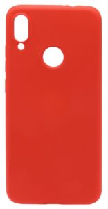 Aizmugurējais vāciņš Evelatus Huawei Y7 2019 Silicone case Red