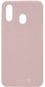 Back panel cover Evelatus Samsung A40 Silicon Case Pink Sand