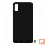 Back panel cover Evelatus Samsung A50 Silicon Case Black