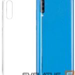 Back panel cover Evelatus Samsung A70 Silicon Case Transparent