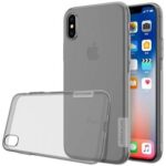Tagakaaned Nillkin Apple iPhone X/XS Nature TPU Case Grey