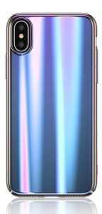 Aizmugurējais vāciņš USAMS Apple iPhone X/XS Sanz Hard Case Blue