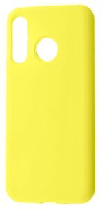 Aizmugurējais vāciņš Evelatus Huawei P30 Lite Premium Soft Touch Silicone Case Light Yellow
