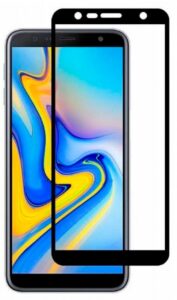 Apsauginiai stiklai Evelatus Samsung J6+	2.5D Full Cover Japan Glue Glass Anti-Static