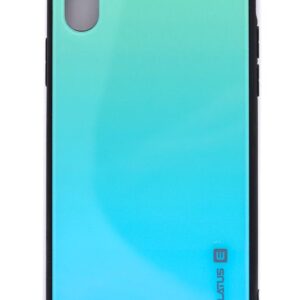 Aizmugurējais vāciņš Evelatus Apple iPhone X/Xs Gradient Glass Case 6 Lagoon