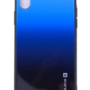 Чехол на заднюю панель Evelatus Apple iPhone X/Xs Gradient Glass Case 7 Sea Depth