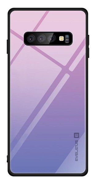 Aizmugurējais vāciņš Evelatus Samsung Galaxy A40 Gradient Glass Case 2 Bubble Gum