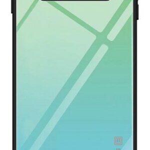 Aizmugurējais vāciņš Evelatus Samsung Galaxy A40 Gradient Glass Case 6 Lagoon
