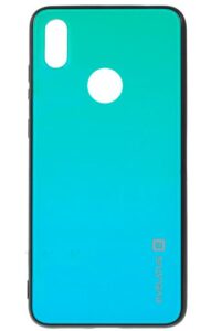 Aizmugurējais vāciņš Evelatus Huawei P Smart 2019 Gradient Glass Case 6 Lagoon