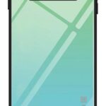 Nugarėlės dėklai Evelatus Huawei Y6 2019 Gradient Glass Case Lagoon