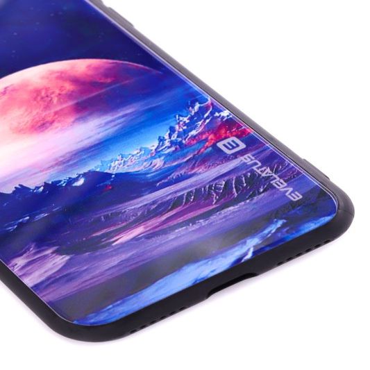 Back panel cover Evelatus Apple iPhone 7/8/SE2020/SE2022 Picture Glass Case Flower Power