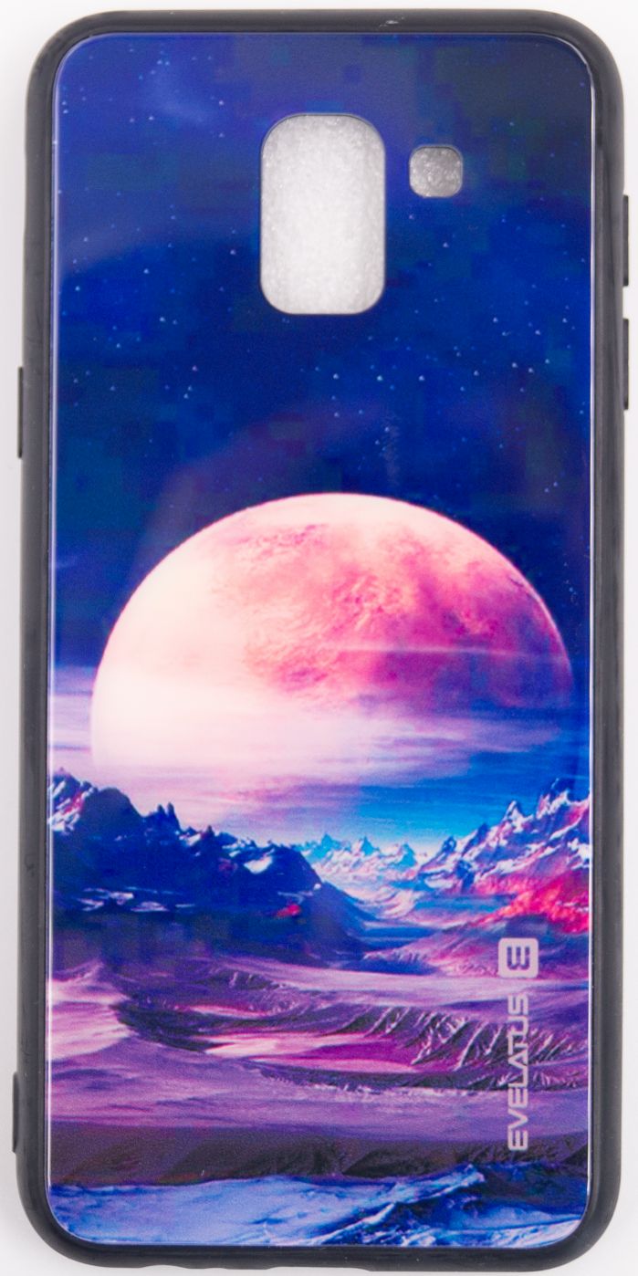 Nugarėlės dėklai Evelatus Samsung J6 2018 Picture Glass Case 2