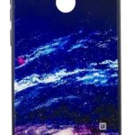 Nugarėlės dėklai Evelatus Huawei Y6 2018 Picture Glass Case Starry Night