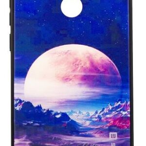 Tagakaaned Evelatus Huawei Y6 2018 Picture Glass Case Valley Moon