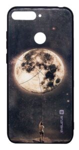 Aizmugurējais vāciņš Evelatus Huawei Y6 2018 Picture Glass Case Catching Dream