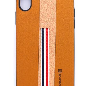 Back panel cover Evelatus Apple Iphone X Dazzel Brown