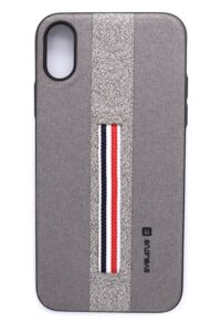 Back panel cover Evelatus Apple Iphone X Dazzel Gray