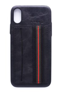 Aizmugurējais vāciņš Evelatus Apple iPhone X Cubit Plastic Black