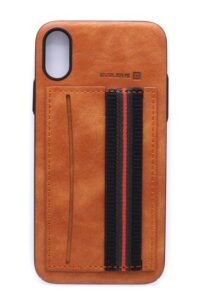 Aizmugurējais vāciņš Evelatus Apple iPhone X Cubit Brown