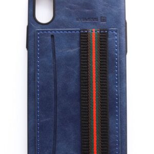 Aizmugurējais vāciņš Evelatus Apple iPhone X Cubit Plastic Blue