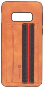 Nugarėlės dėklai Evelatus Samsung S10e Cubit Plastic Brown