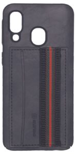 Aizmugurējais vāciņš Evelatus Samsung A40 Cubit Plastic Black