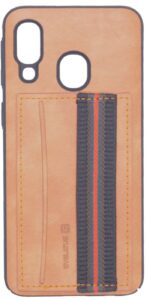 Aizmugurējais vāciņš Evelatus Samsung A40 Cubit Plastic Brown