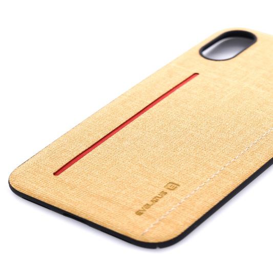 Aizmugurējais vāciņš Evelatus Apple iPhone X 6127 Yellow