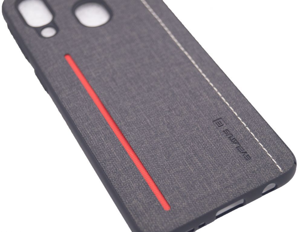 Aizmugurējais vāciņš Evelatus Samsung A40 6127 Black