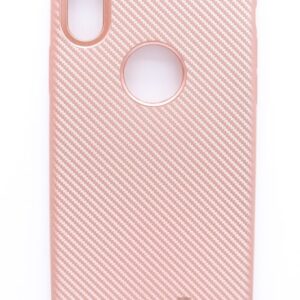 Back panel cover Evelatus Apple iPhone X Carbon Pink